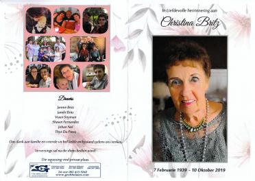 BRITZ-Christina-Nn-Kleintjie-1939-2019-F-05