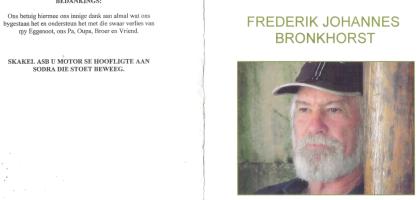BRONKHORST-Frederik-Johannes-1940-2006-M