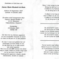 BRUIN-DE-Hester-Maria-Elizabeth-Nn-Hettie-1947-2007-F_1