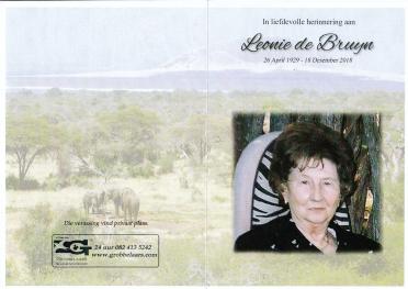 BRUYN-DE-Anna-Leonie-Nn-Leonie-1929-2018-F-01
