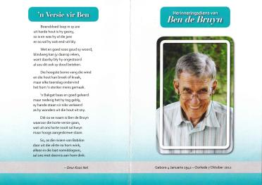 BRUYN-DE-Ben-1942-2012-M