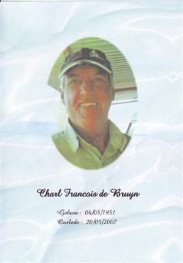 BRUYN-DE-Charl-Francois-1951-2007-M