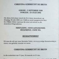 BRUYN-DE-Christina-Gerbrecht-1930-2002_2