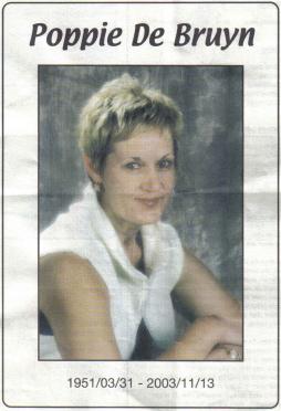 BRUYN-DE-Poppie-nee-Els-1951-2003-F
