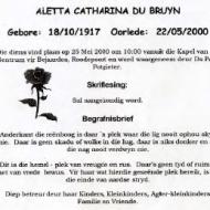 BRUYN-DU-Aletta-Catharina-1917-2000-F_99