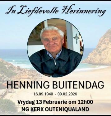 BUITENDAG-Henning-1940-2026-M-01 Surname Name