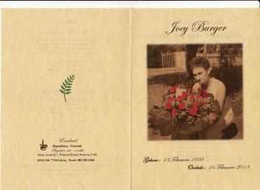 BURGER-Johanna-Catharina-Maria-Nn-Joey-1938-2013-F