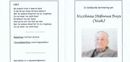 BUYS-Nicolaas-Stefanus-Nn-Niek-1924-2005-M