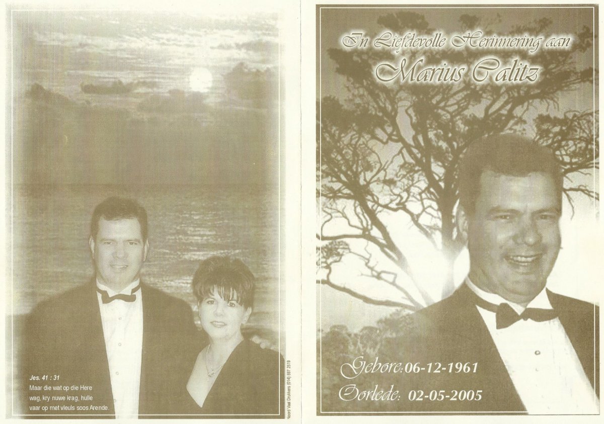 CALITZ-Marius-1961-2003-M_1