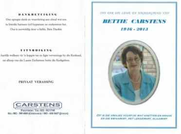 CARSTENS-Elizabeth-Christina-Nn-Bettie-nee-Bester-1946-2013-F