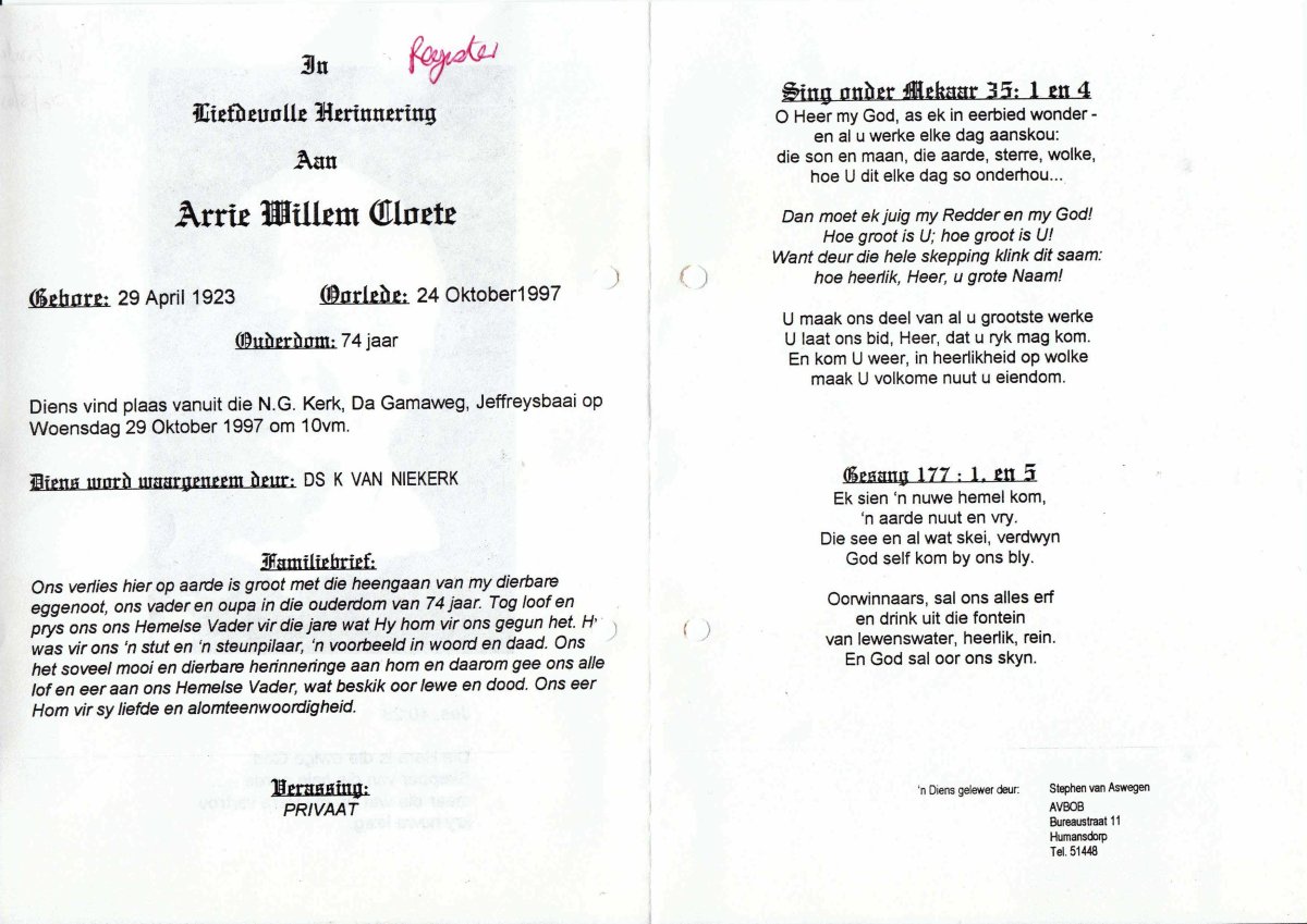 CLOETE-Arrie-Willem-1923-1997-M_2