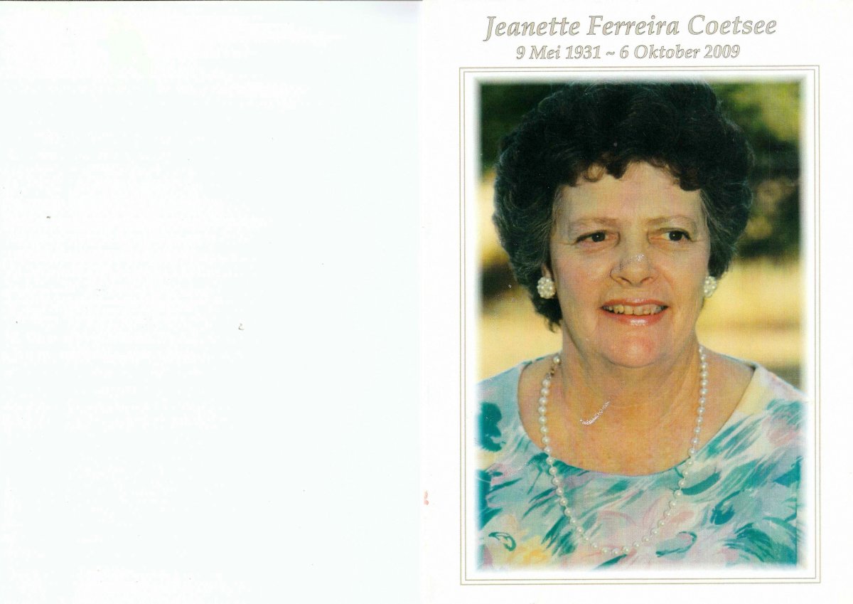 COETSEE-Johanna-Ralie-Hester-Nn-Jeanette.OumaDoumie-X-Ferreira-1931-2009-F-01