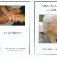 COETZER-Abraham-Carel-Nn-Abie.Yster.Aab.Aaron-1939-2017-M_1