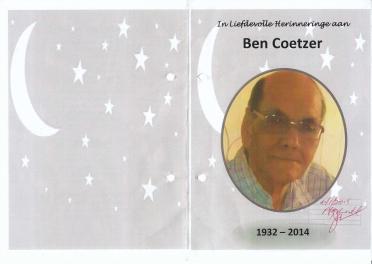 COETZER-Ben-1932-2011-M