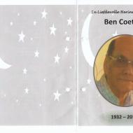 COETZER-Ben-1932-2011-M_1
