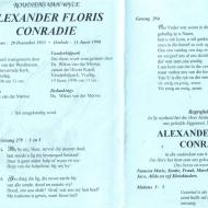 CONRADIE-Alexander-Floris-Nn-Alex-1933-1998-M_2