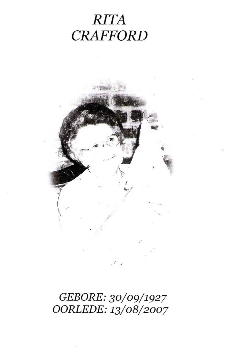 CRAFFORD-Margaretha-Magdalena-Sophia-Nn-Rita-1927-2007-F_1