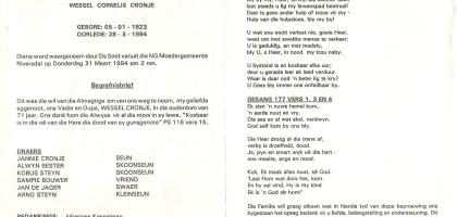 CRONJE-Wessel-Cornelis-1923-1994