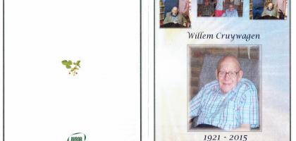 CRUYWAGEN-Willem-Adriaan-Nn-Willem-1921-2015-M