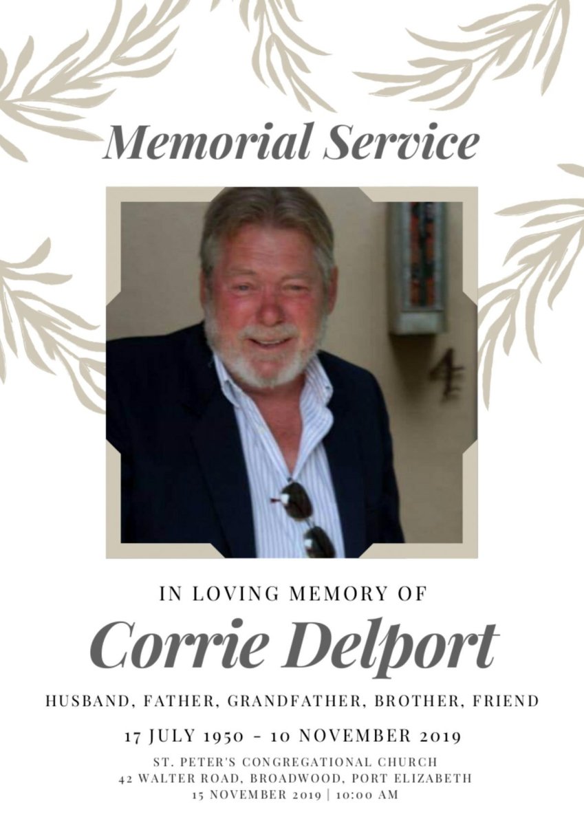 DELPORT-Corrie-1950-2019-M_01