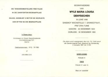 DENYSSCHEN-Maria-Louisa-nee-Botes-1934-1990-F