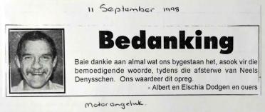 DENYSSCHEN-Neels-1961-1998-M