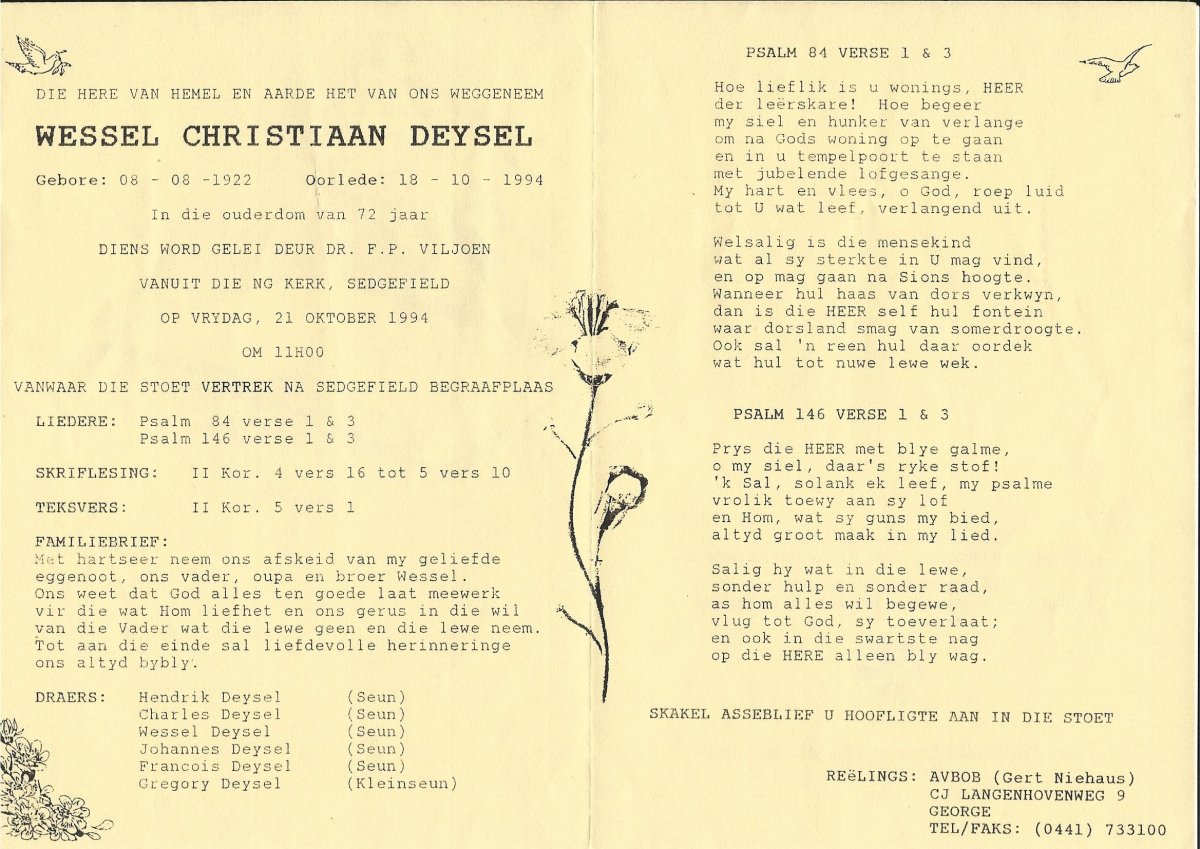 DEYSEL-Wessel-Christiaan-1922-1994-M_1