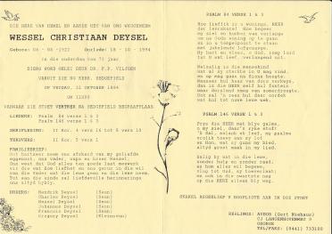 DEYSEL-Surnames-Vanne