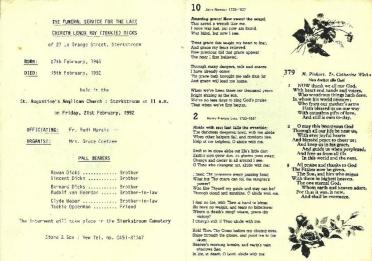 DICKS-Cherith-Lenox-Roy-Nn-Tokkie-1948-1992-M