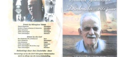 DIEDERICHS-Barend-Johannes-Nn-Ben-1926-2012-M