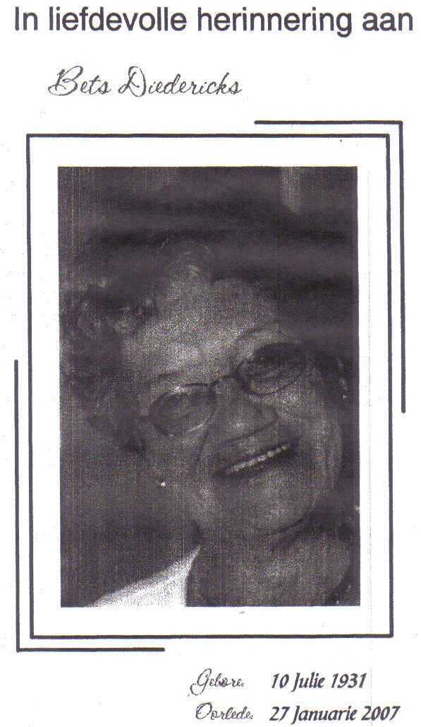 DIEDERICKS-Elizabeth-Maria-Wilhelmina-Nn-Bets.Bettie-nee-Burger-1931-2007-F_1