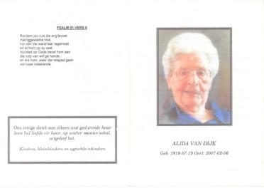 DIJK-VAN-Alida-nee-Brouwer-1919-2007-F