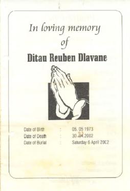 DLAVANE-Ditau-Reuben-1973-2002-M