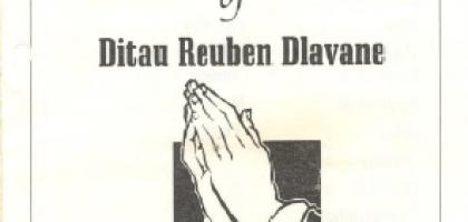 DLAVANE-Ditau-Reuben-1973-2002-M