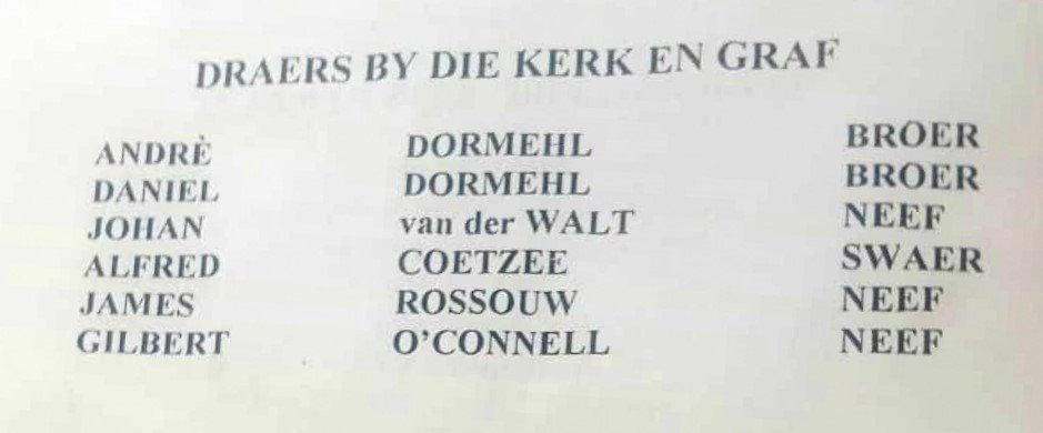 DORMEHL-Jaco-1978-2001-M_97