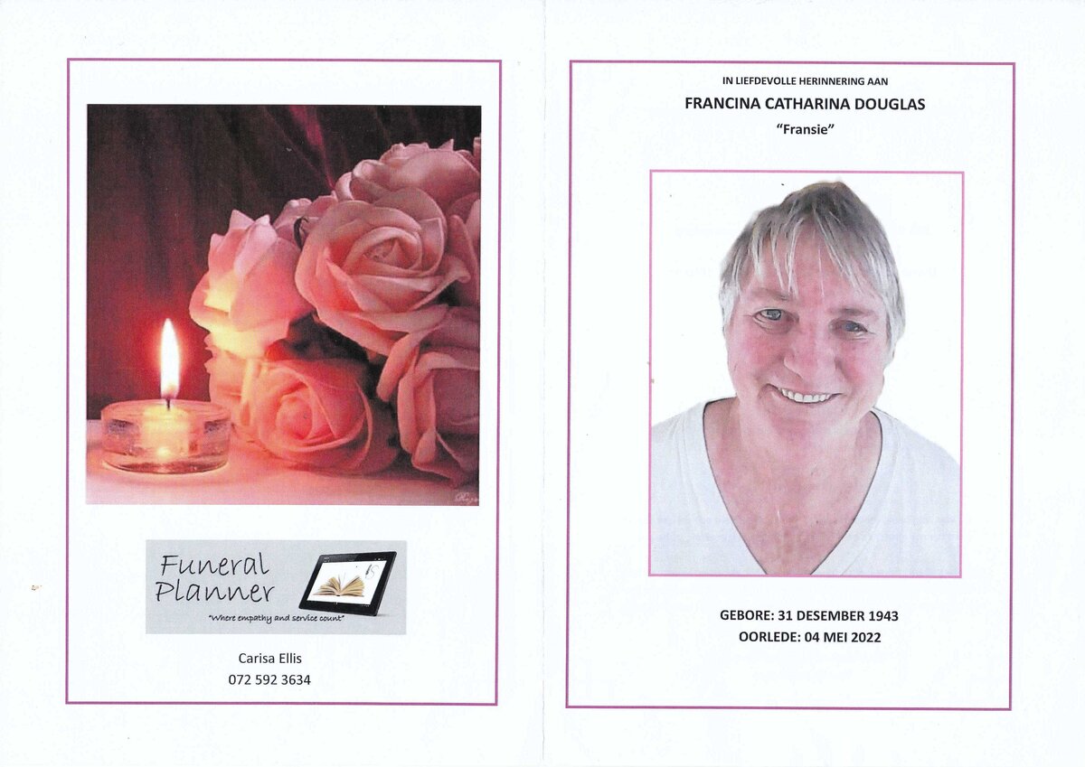 DOUGLAS-Francina-Catharina-Nn-Fransie-X-Petzer-1943-2022-F-01