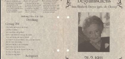 DREYER-Anna-Elizabeth-nee-DeClercq-1911-2000-F