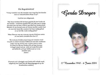 DREYER-Gerbrecht-Christina-Elizabeth-Nn-Gerda-nee-Dippenaar-1948-2004-F