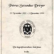 DREYER-Petrus-Secundus-1921-1999-M_99