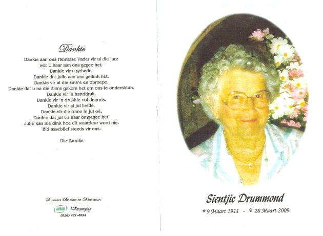 DRUMMOND-Theunsina-Christina-Wilhelmina-Engela-Nn-Sientjie-1911-2009-F_1