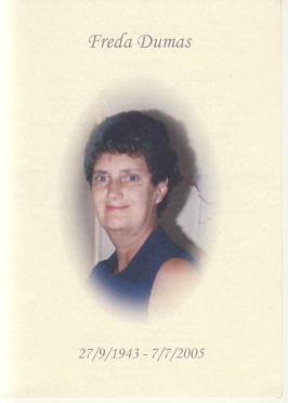 DUMAS-Freda-1943-2005-F