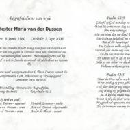 DUSSEN-VAN-DER-Hester-Maria-Nn-Hester-1960-2003-F_2