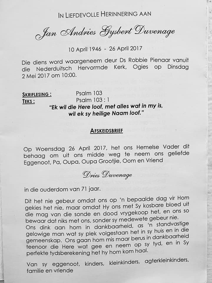 DUVENHAGE-Jan-Andries-Gysbert-Nn-Dries-1946-2017-M_2