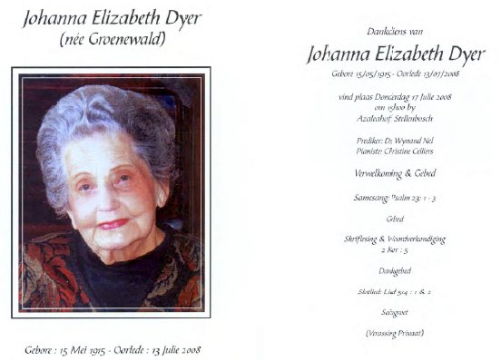 DYER-Johanna-Elizabeth-nee-Groenewald-1915-2008-F_98