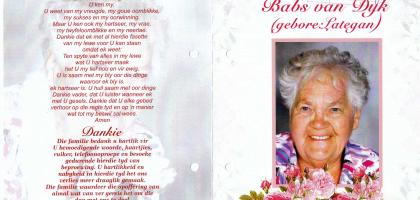 DYK-VAN-Magdalena-Margaretha-Petronella-Nn-Babs-nee-Lategan-1931-2015-F