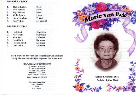 ECK-VAN-Maria-Magrieta-Hester-Isabella-Nn-Marie-1931-2006-F_99