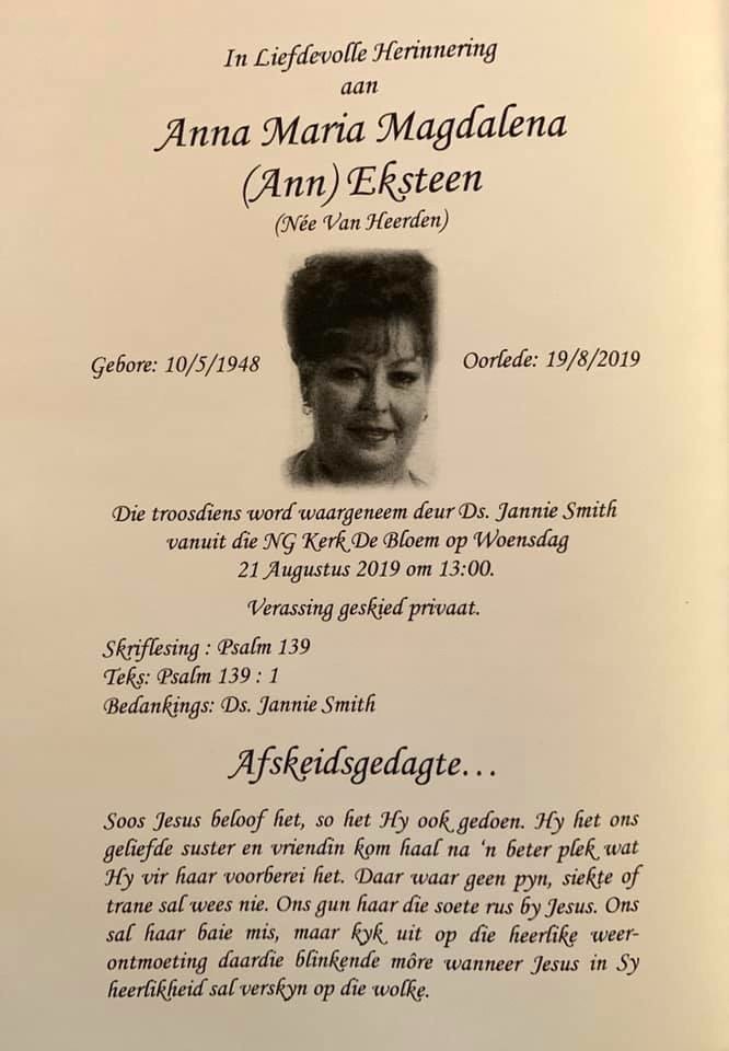 EKSTEEN-Anna-Maria-Magdalena-Nn-Ann-nee-VanHeerden-1948-2019-F_1