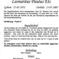 ELS, Leonardus Paulus 1951-2007_1