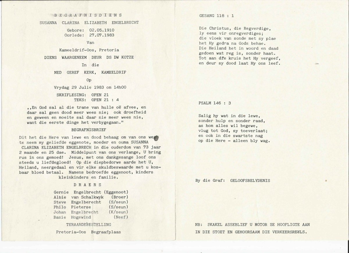 ENGELBRECHT-Susanna-Clarina-Elizabeth-nee-VanSchalkwyk-1910-1983-F_1