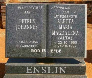 ENSLIN-Aletta-Maria-Magdalena-Nn-Alet-Nn-Alta-1960-1997-F